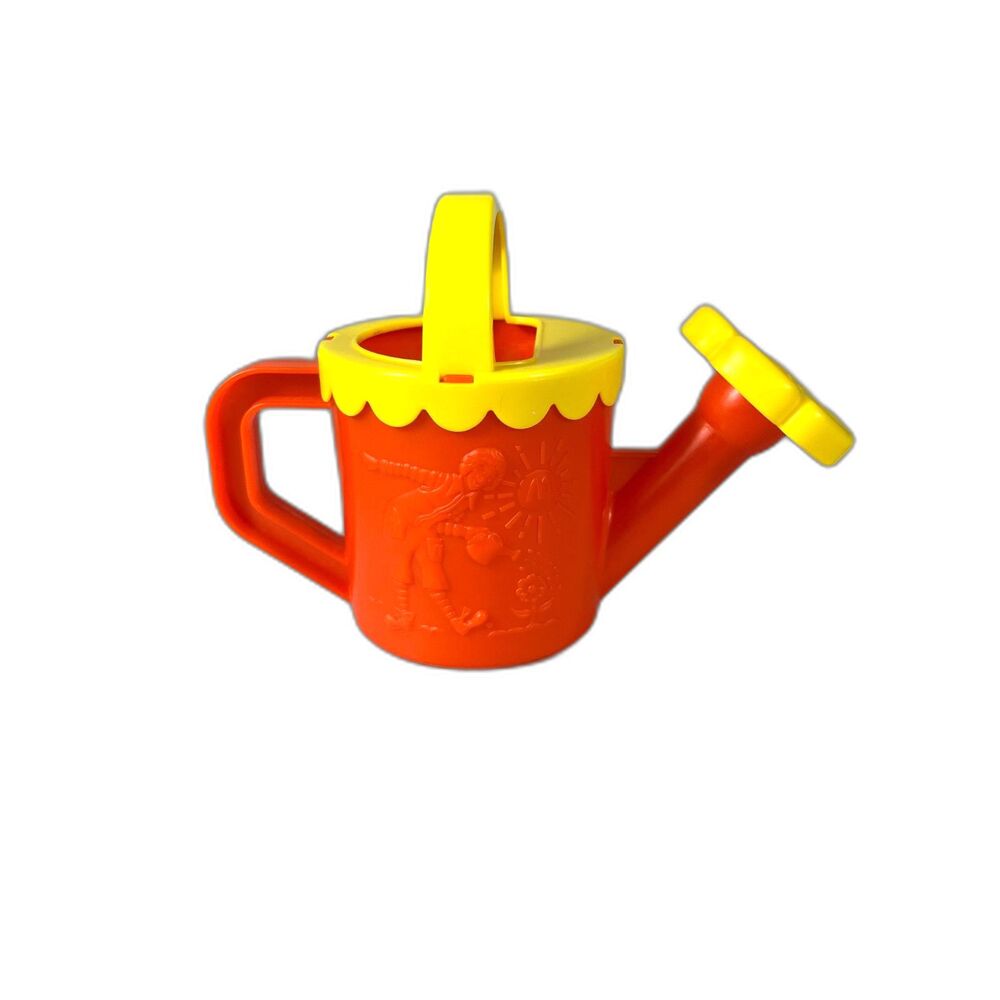 1988 McDonalds Plastic Childs Toy Watering Can Bathtub Gardening Hong Kong Vtg